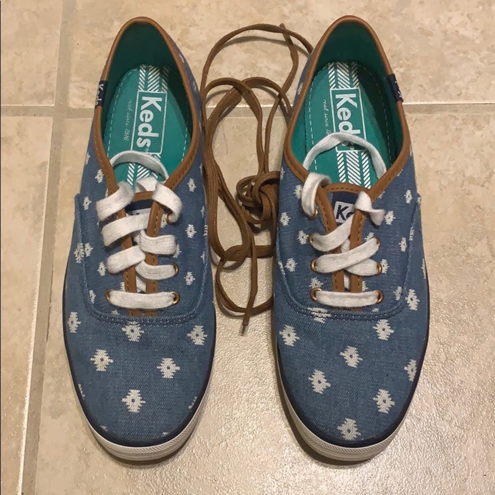 Keds Classic Canvas Patterned Sneakers